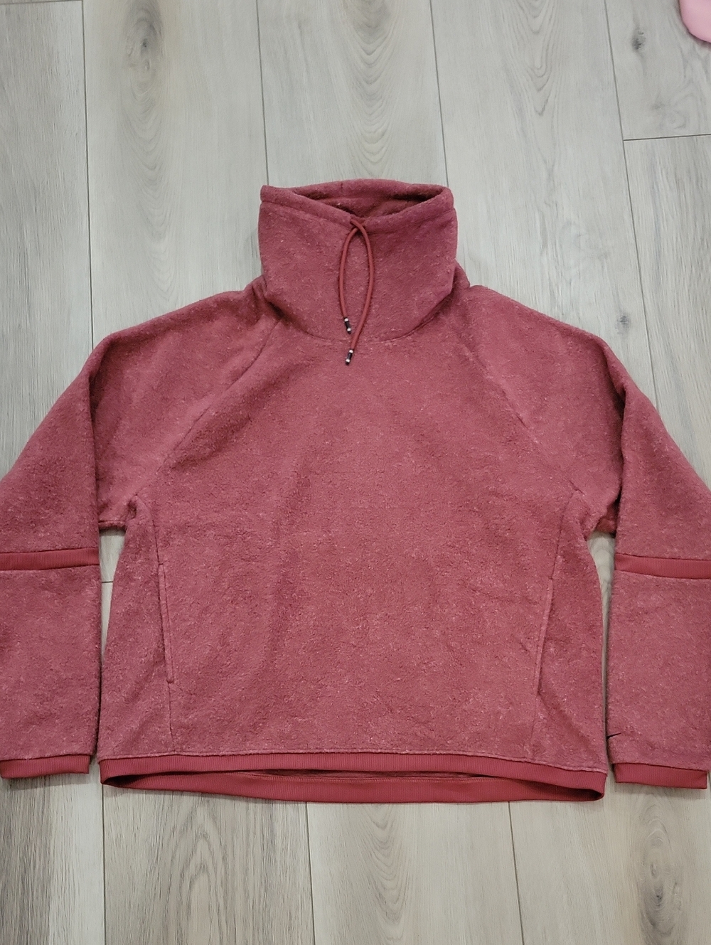 Nike Women's Dusty Rose Mock Neck Pullover